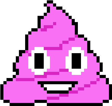 Pink Poo Emoji - Animal Crossing New Leaf Transparent Gif Clipart (670x460), Png Download