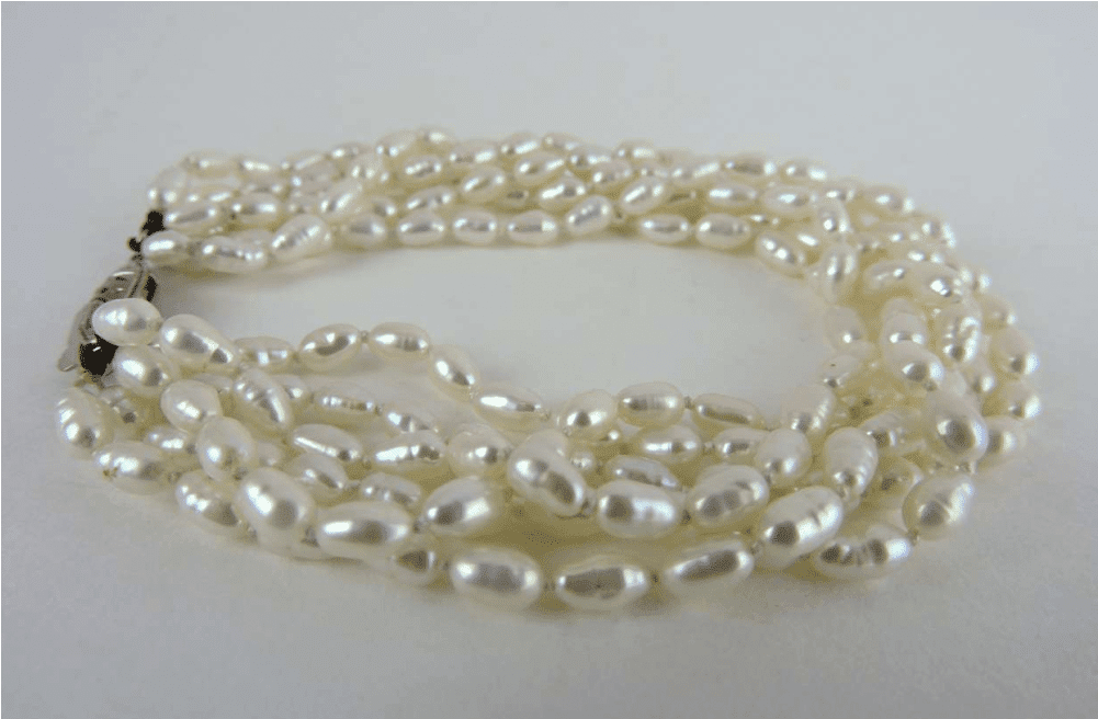 Multi Strand White Freshwater Pearl - Pearl Clipart (1000x1000), Png Download