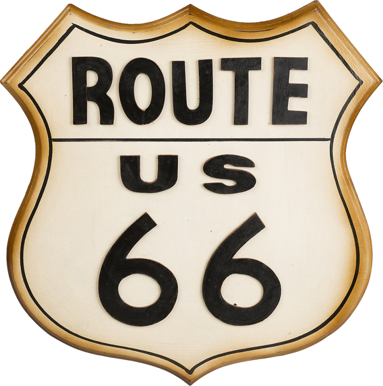 Here You Can Store All Your Keys With Style - Route 66 Clipart (791x797), Png Download