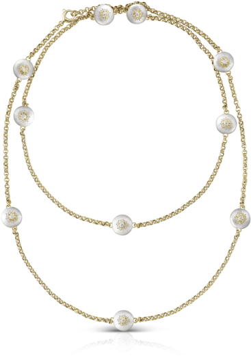 Necklaces Buccellati Official Macri Classica Sautoir - Necklace Clipart (570x570), Png Download