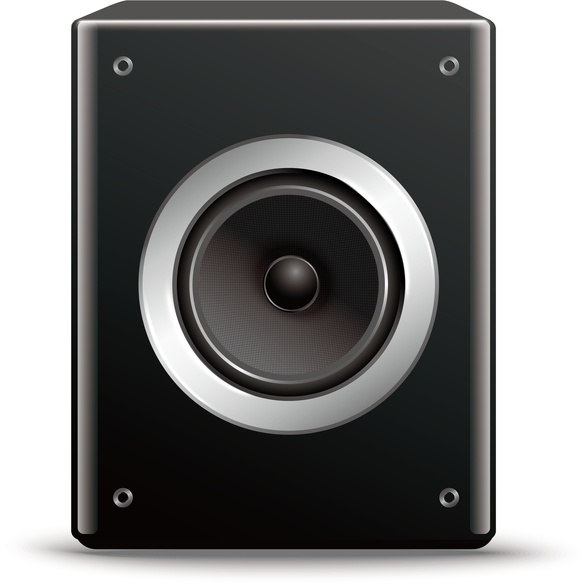 Computer Speakers Subwoofer - Estereo Png Clipart (2050x2012), Png Download