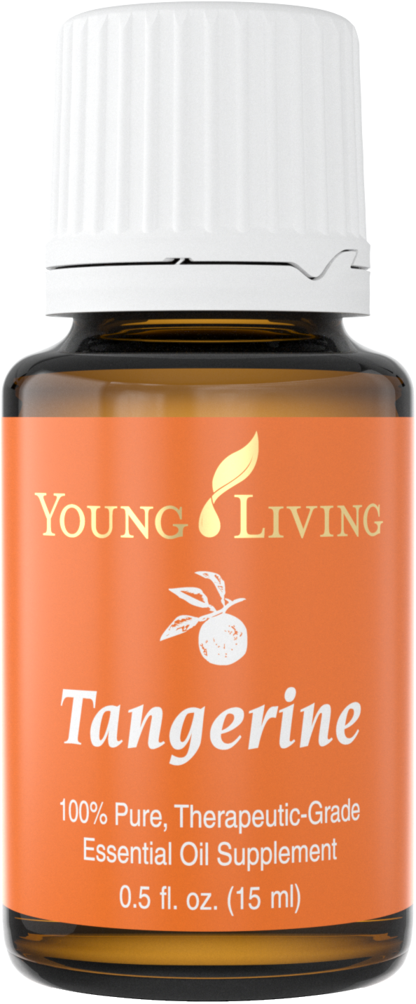 Tangerine - Citrus Fresh Essential Oil Young Living Clipart (594x1432), Png Download