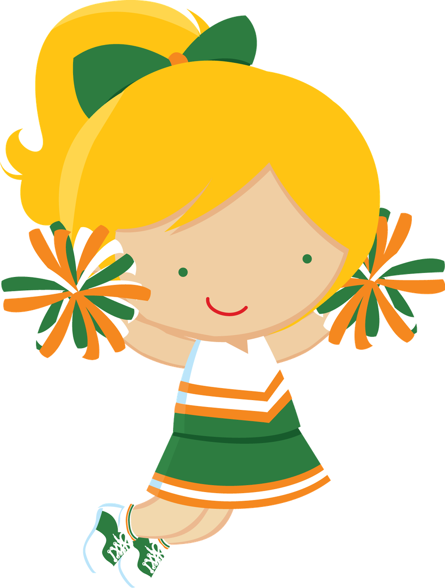 Lider Torcida - Minus - Cheerleader Clipart Green - Png Download (900x1189), Png Download