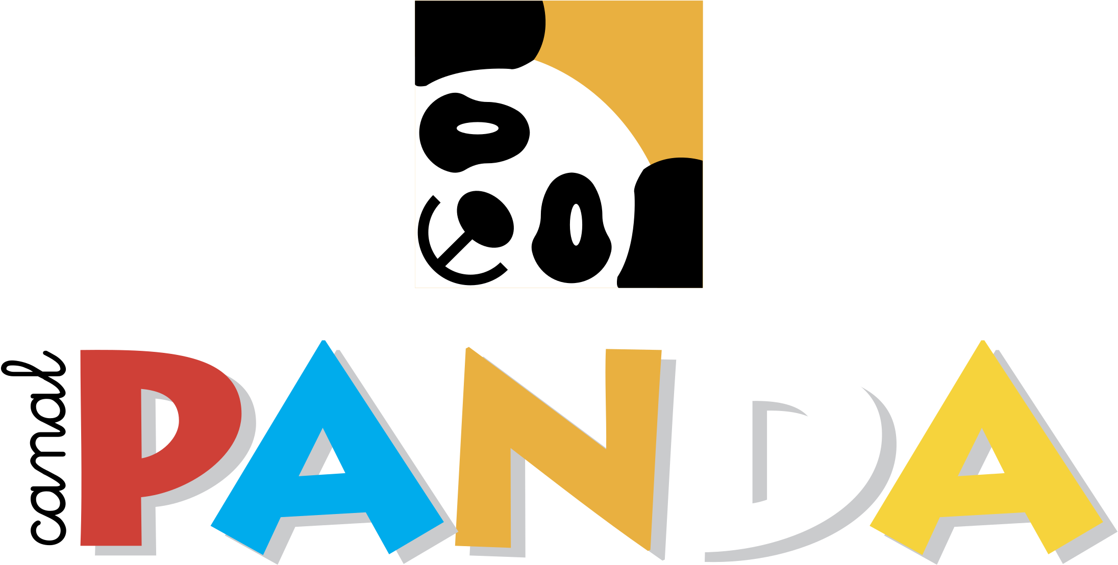 Panda Canal Logo Png Transparent - Canal Panda Logo Png Clipart (2400x2400), Png Download