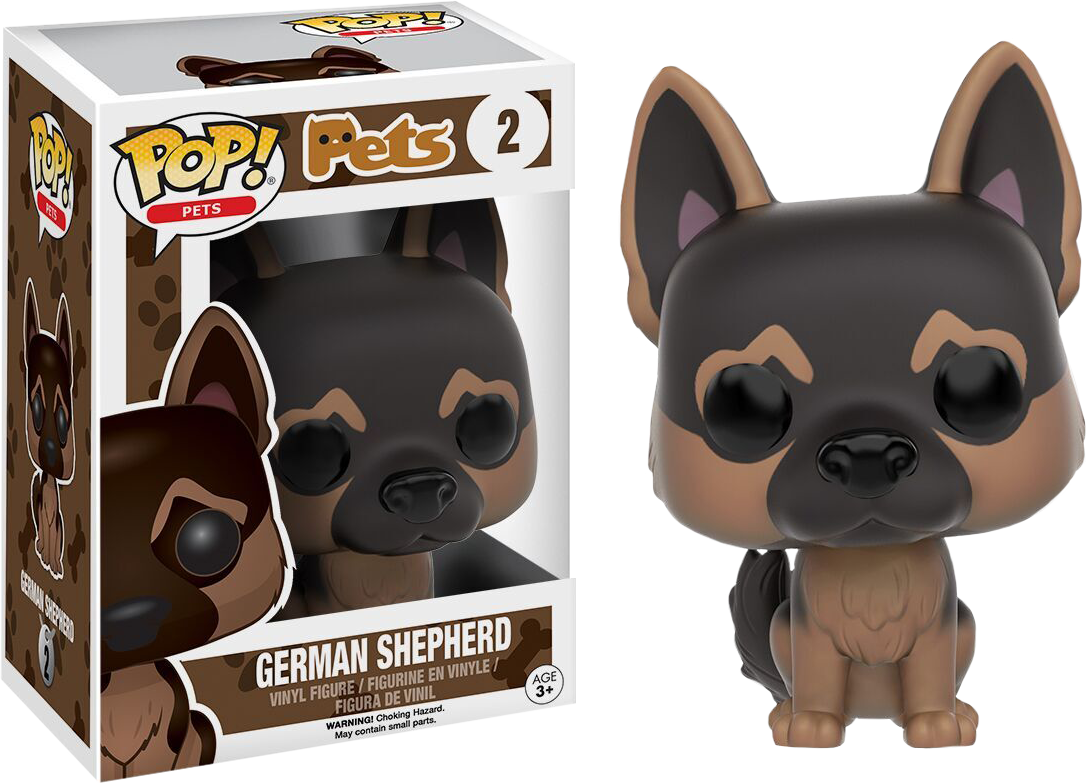 German Shepherd Pop Vinyl Figure - German Shepherd Pop Vinyl Clipart (1087x783), Png Download