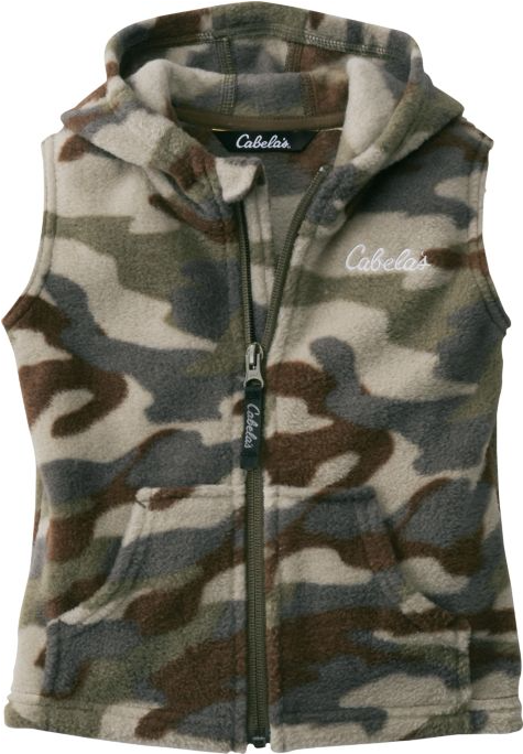 Cabela's Boys' Snake River Hooded Vest- Small 7/8 - Sweater Clipart (1063x683), Png Download