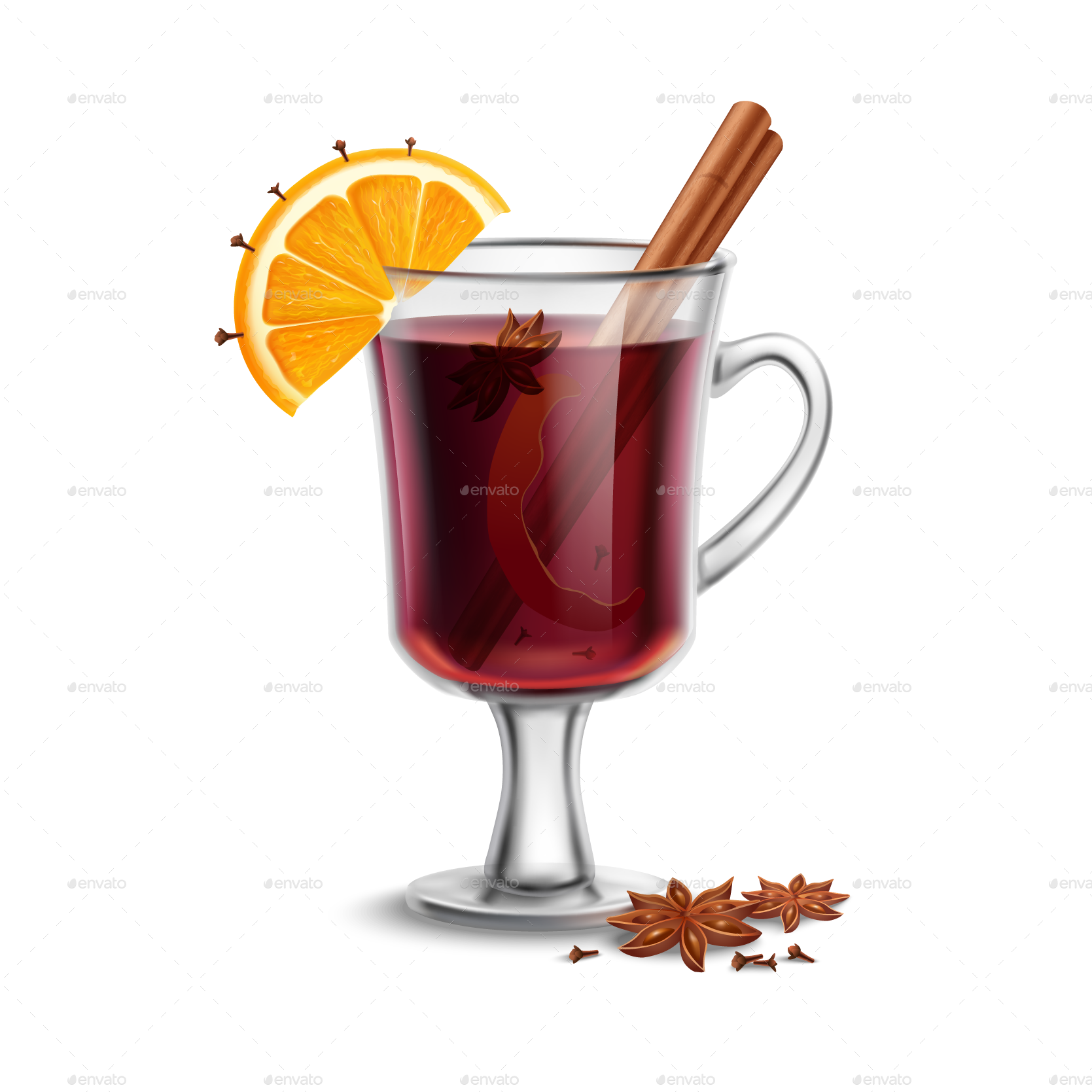 Mulled By Mia - Rum Grog Clipart (1669x1669), Png Download