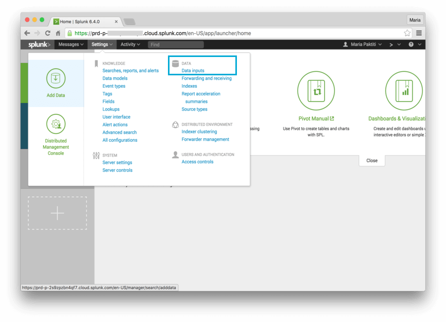 Navigate To Your Splunk Cloud Url - Computer Icon Clipart (900x650), Png Download