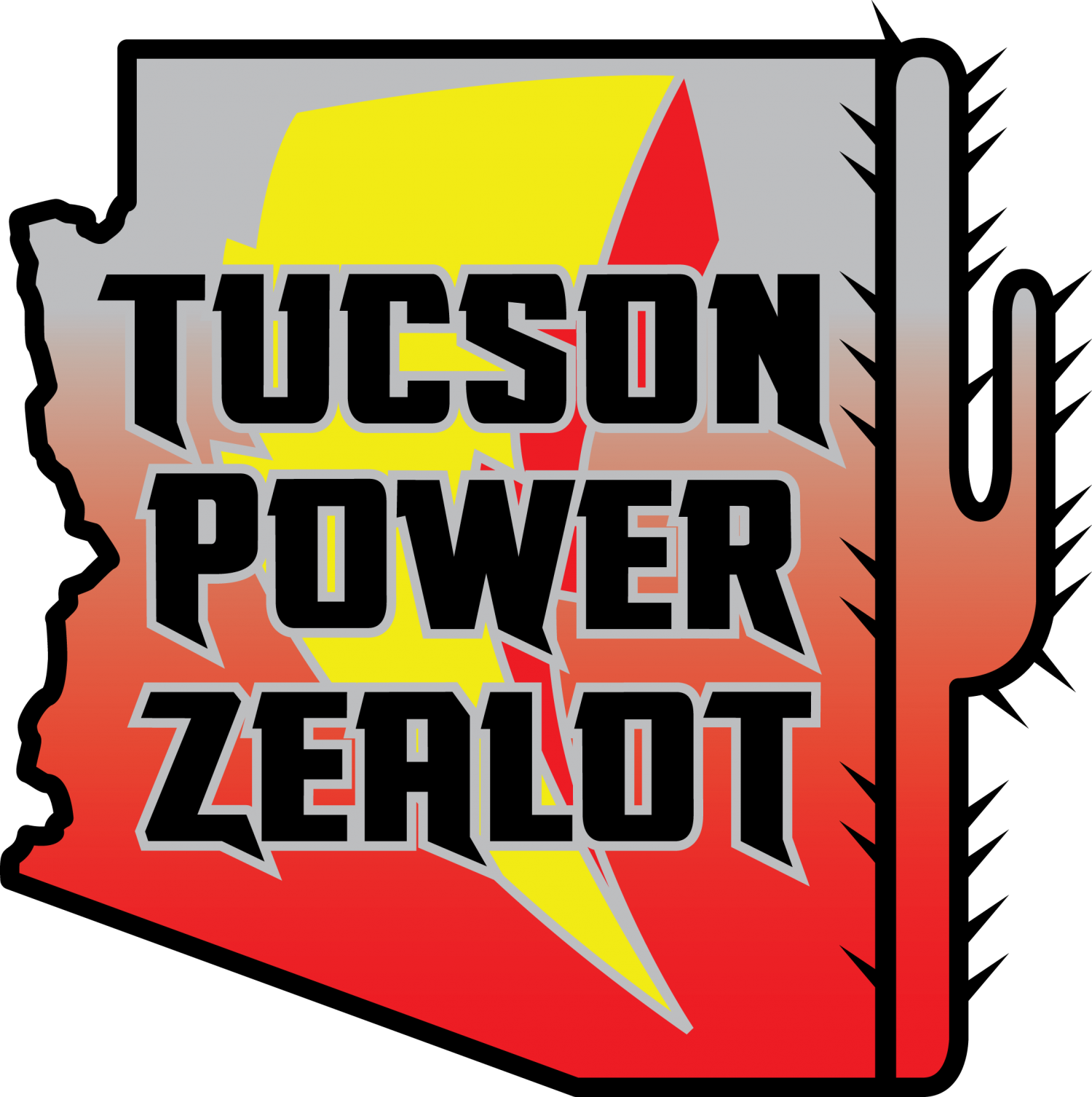 Tucson Power Zealot Clipart (1500x1507), Png Download