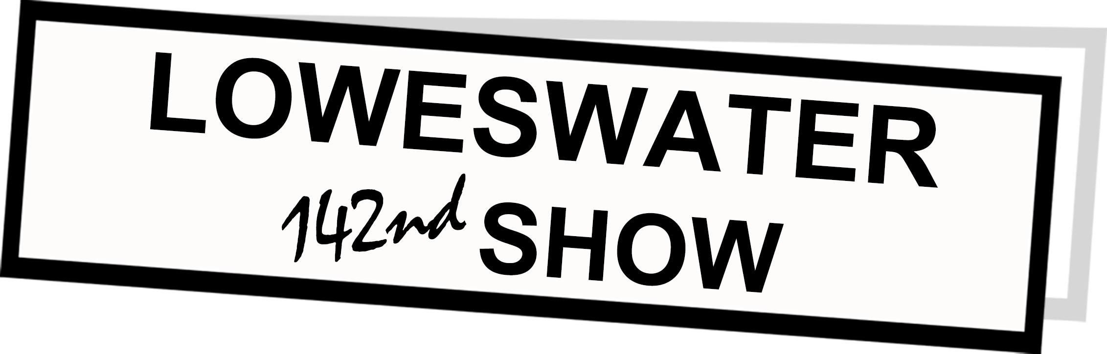 Loweswater Show - Human Action Clipart (2263x724), Png Download