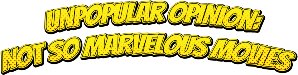 Not So Marvelous Movies - Illustration Clipart (1024x339), Png Download
