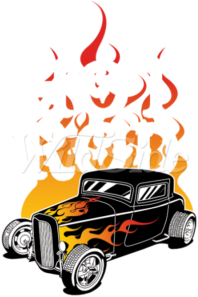 Transparent Flame Hot Rod - Hot Rod Logo Transparent Clipart (600x600), Png Download