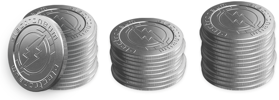 Long Stack 1 - Electroneum Coins Clipart (980x403), Png Download