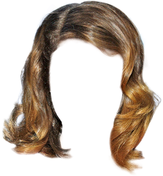 Lace Wig Clipart (521x625), Png Download