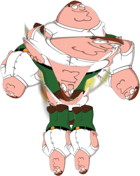 Memeokay - Peter Griffin Family Guy Clipart (864x864), Png Download