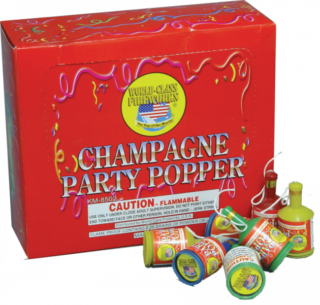 Champagne Party Popper - Box Clipart (650x619), Png Download