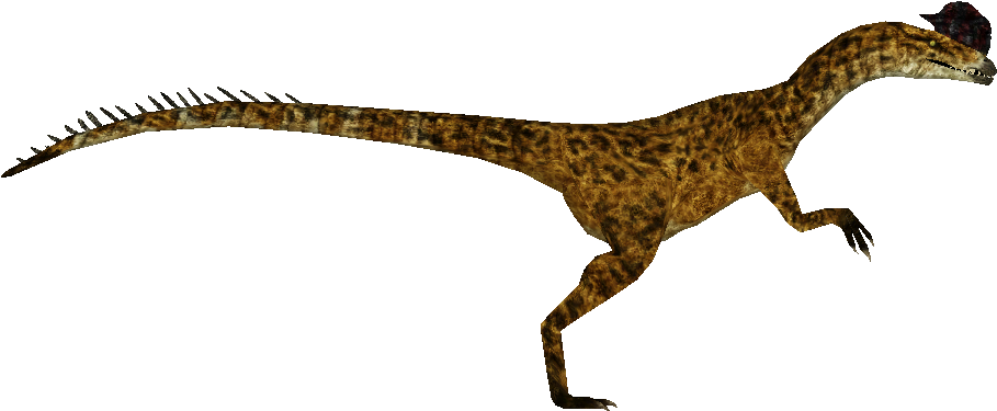 Dilophosaurus , Png Download - Velociraptor Clipart (909x375), Png Download