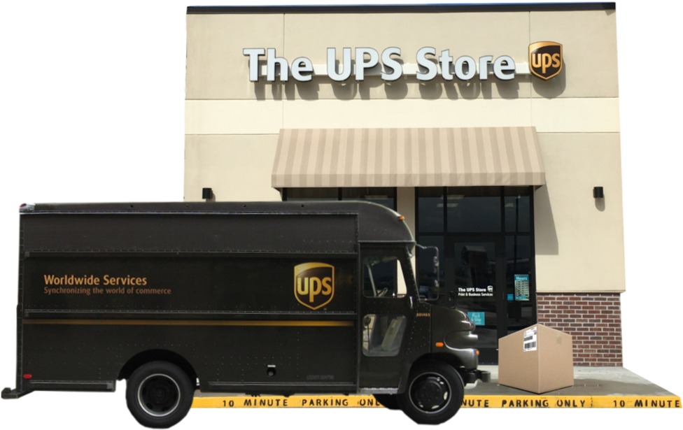 How To Ship Ups Pic - Food Truck Clipart (1000x651), Png Download