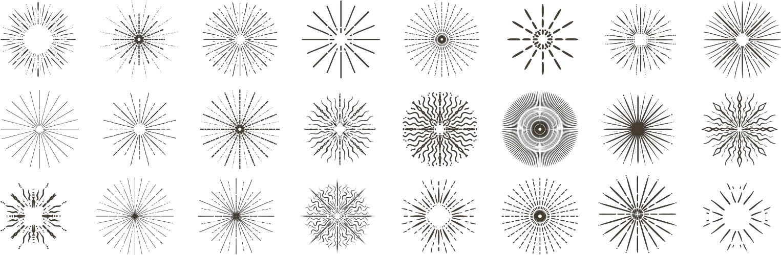 Download Set - Circle Clipart (1596x570), Png Download