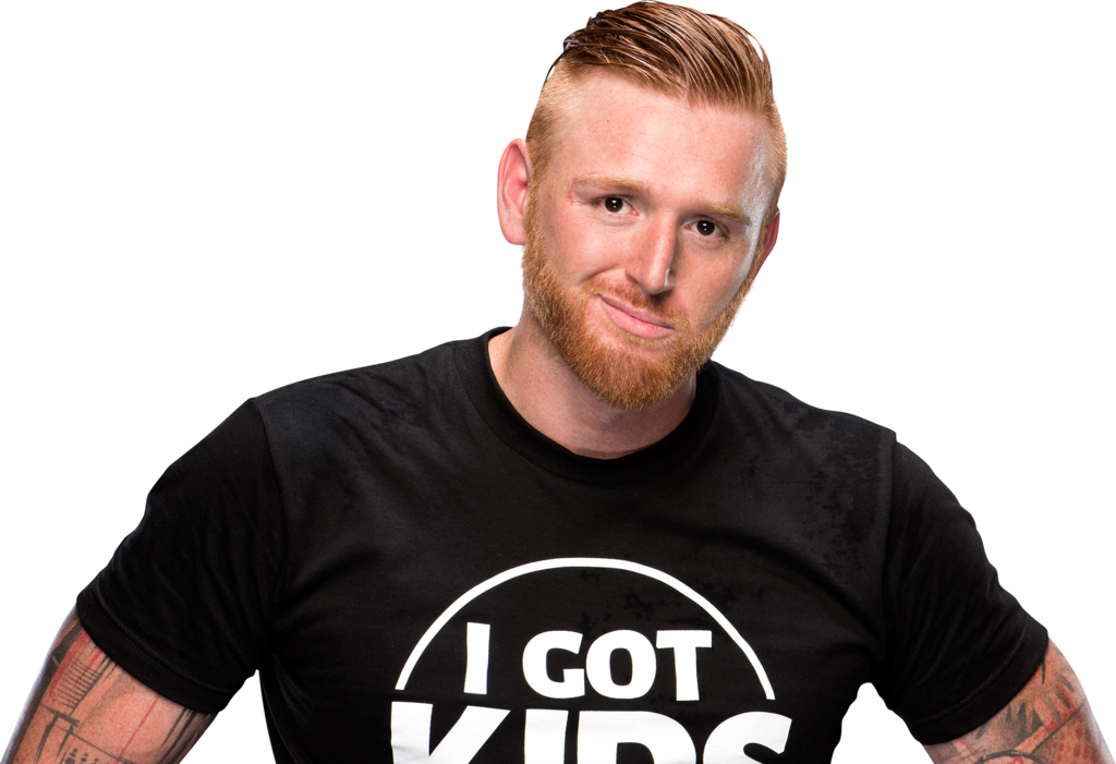 Catcheur Heath Slater - Wwe Heath Slater Hair Style Clipart (1024x701), Png Download