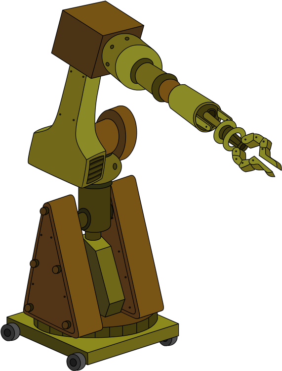 Bender's Mom Clipart (578x754), Png Download