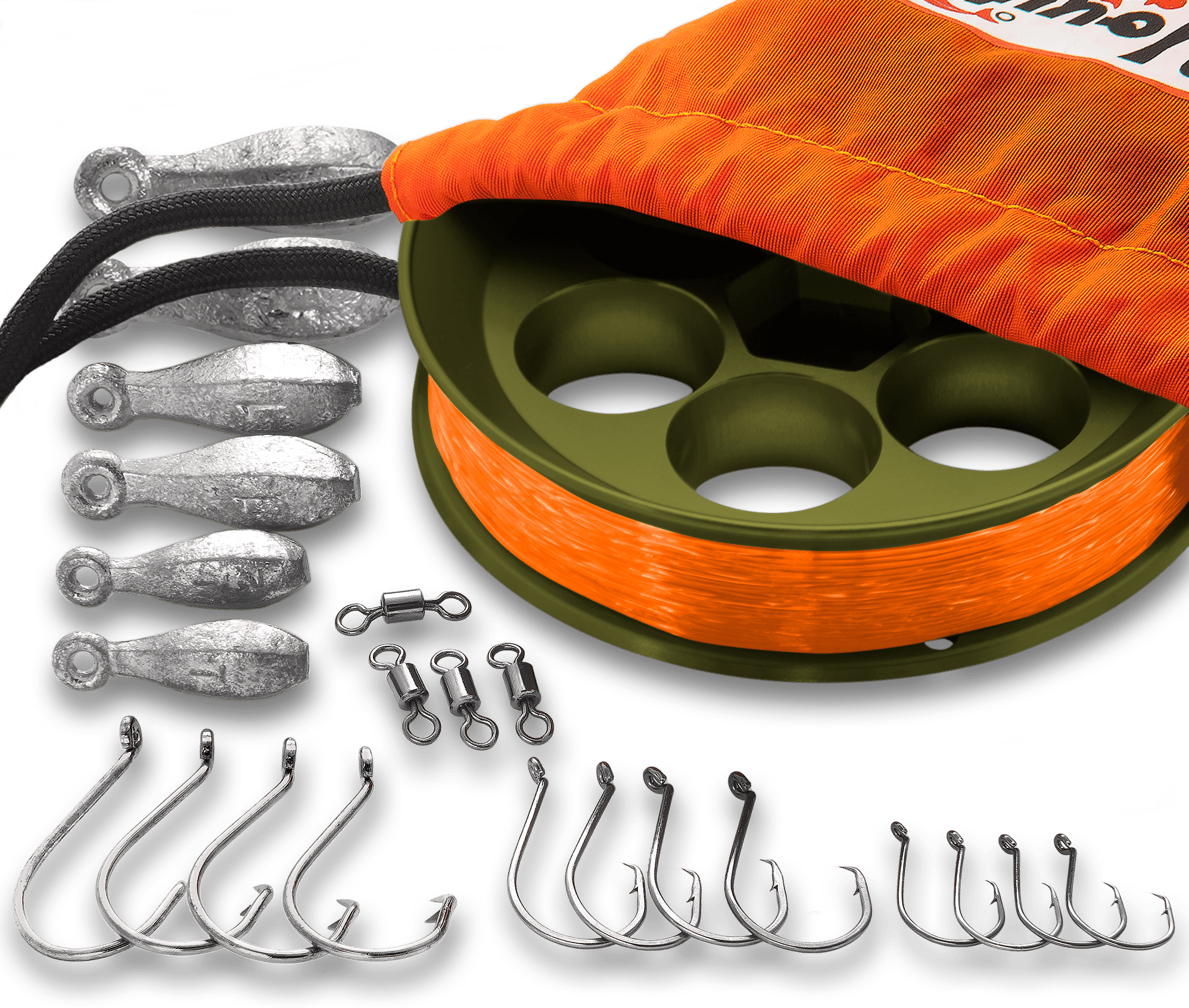 Greenreel Sw Tangerine - Yoyito Fishing Clipart (1996x1692), Png Download