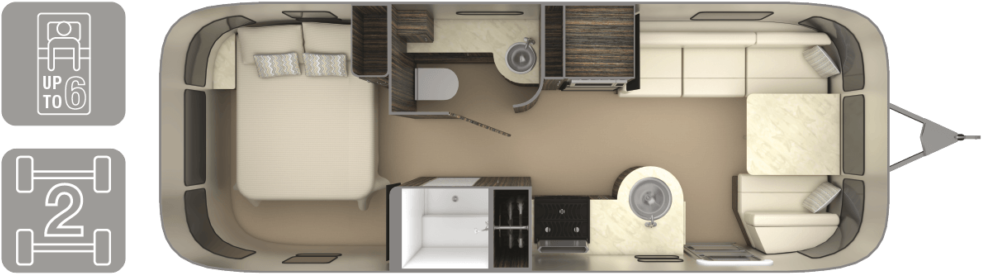 Pre-owned - Heinen's Motorsports - Minneapolis St - - 2017 Airstream 19 International Serenity Clipart (1024x457), Png Download