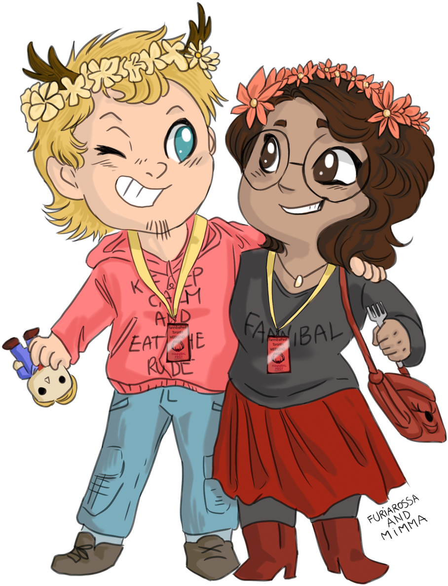 Fannibalfest Toronto - Cartoon Clipart (918x1200), Png Download