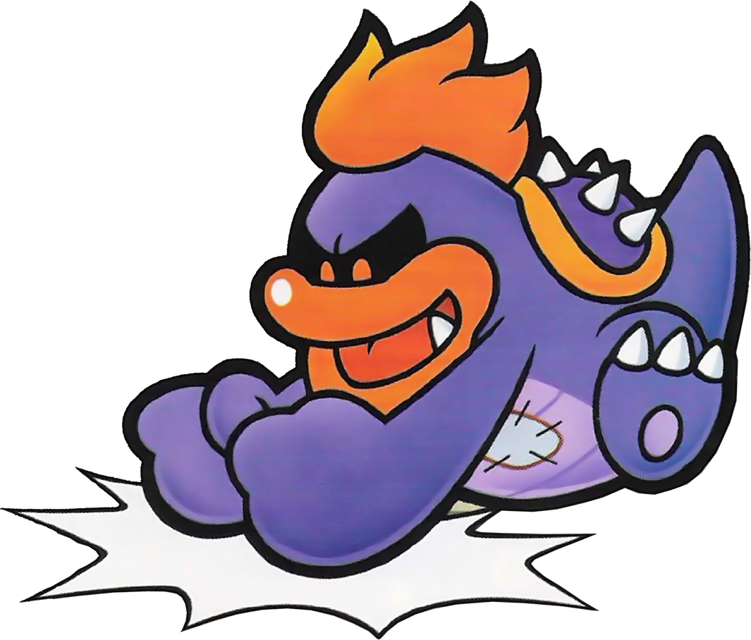 Paper Mario Tubba Blubba Clipart (1065x908), Png Download