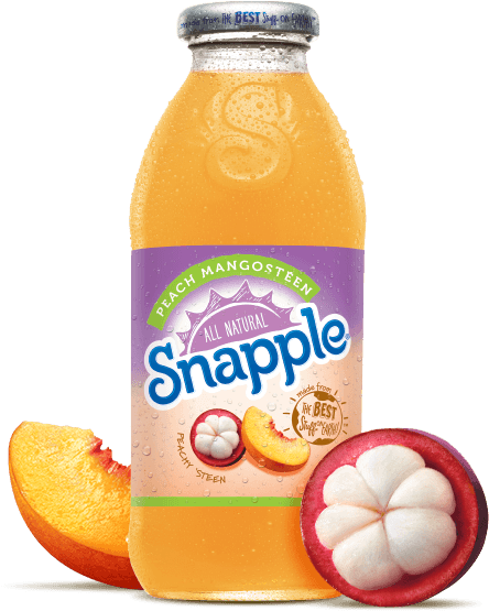 Snapple Peach Mangosteen Juice Drink - Snapple Tea Clipart (571x571), Png Download