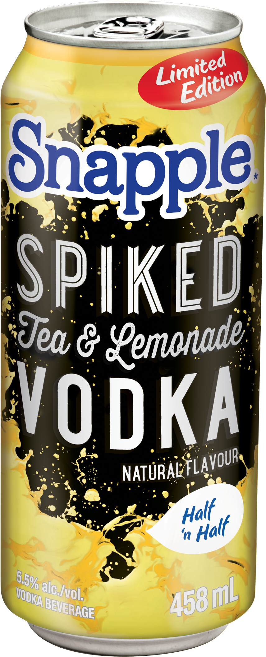 Snapple Spiked Tea & Lemonade - Snapple Vodka Clipart (1000x2211), Png Download