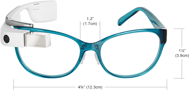Diane Von Furstenberg Google Glass Available For Purchase - Google Glass Clipart (790x390), Png Download