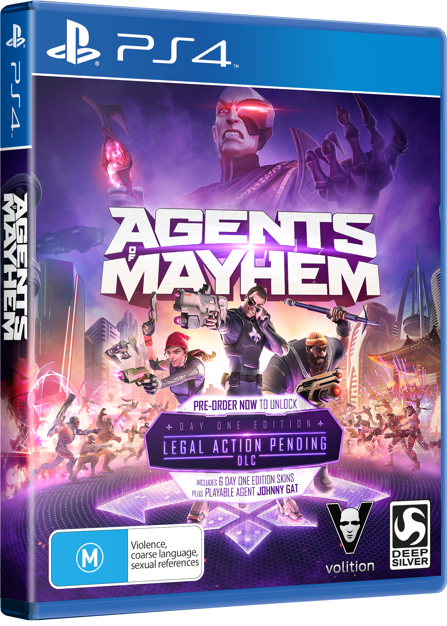 Ten Lucky Readers Will Win A Day One Edition Copy Of - Agents Of Mayhem Game Ps4 Clipart (1650x2250), Png Download