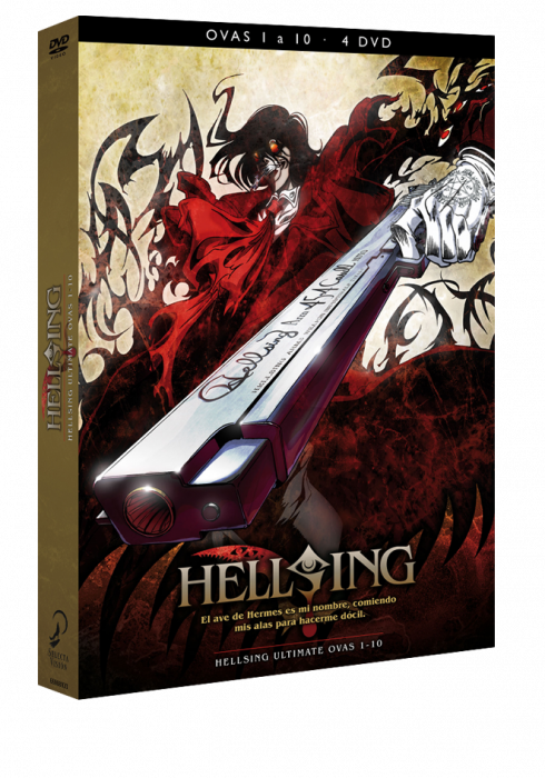 Hellsing Ultimate - Dvd - Hellsing Ultimate Clipart (490x700), Png Download