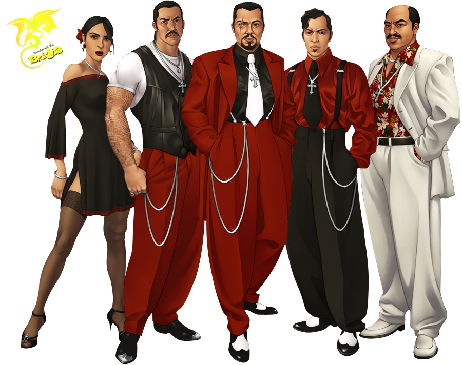 Saints Row - Maffia - Formal Wear Clipart (900x712), Png Download