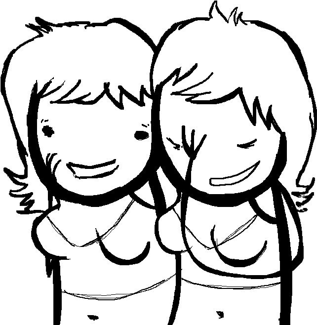 Nose Human Black And White Face Line Art White Black - Cartoon Clipart (658x661), Png Download