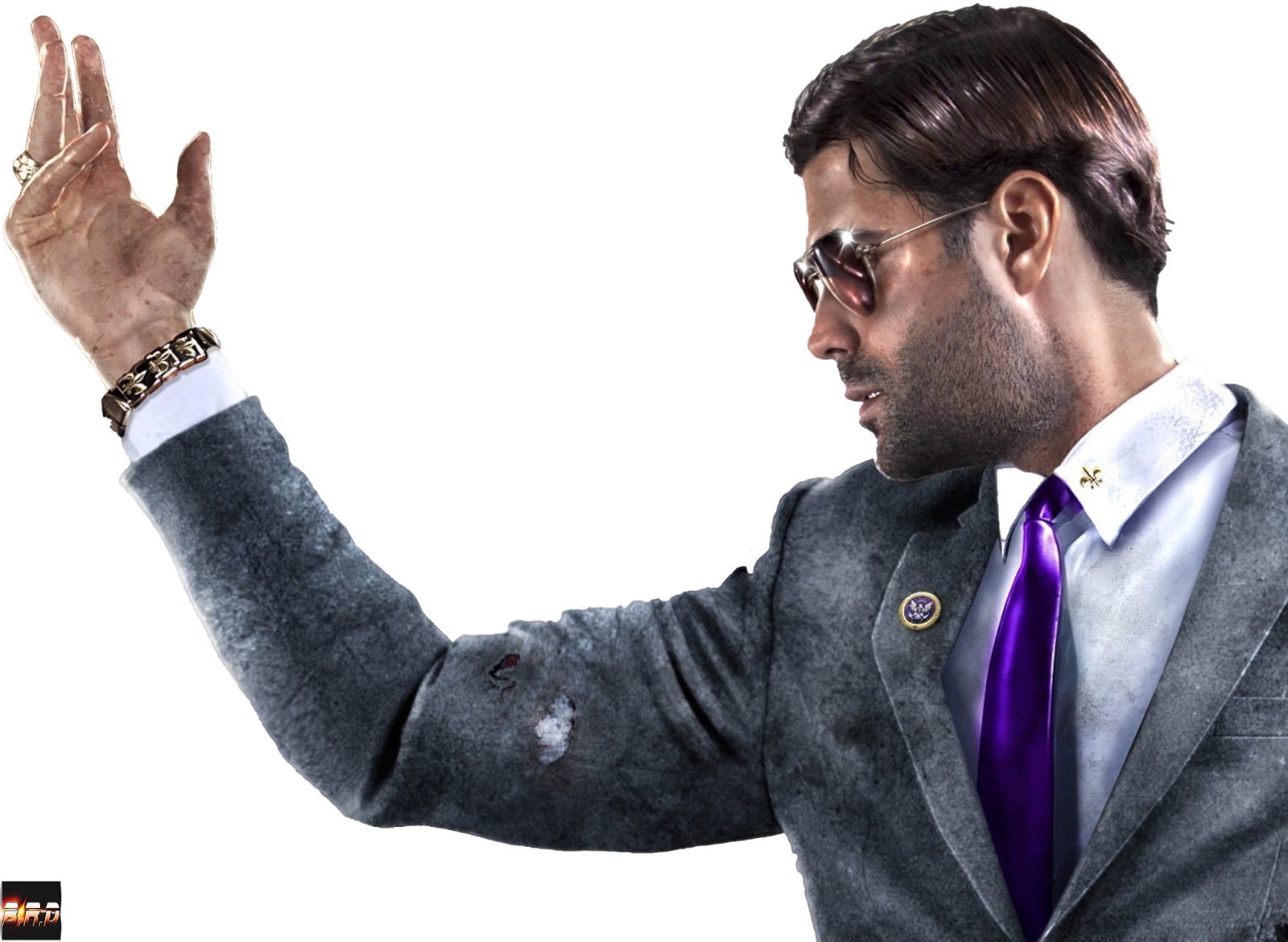 Render Saints Row Iv - Saints Row Iv Clipart (1600x1170), Png Download