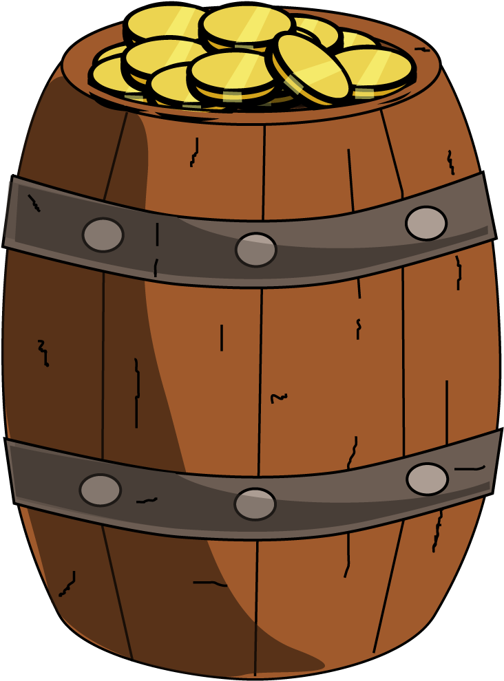 Barrel Clipart Free - Png Download (868x1000), Png Download