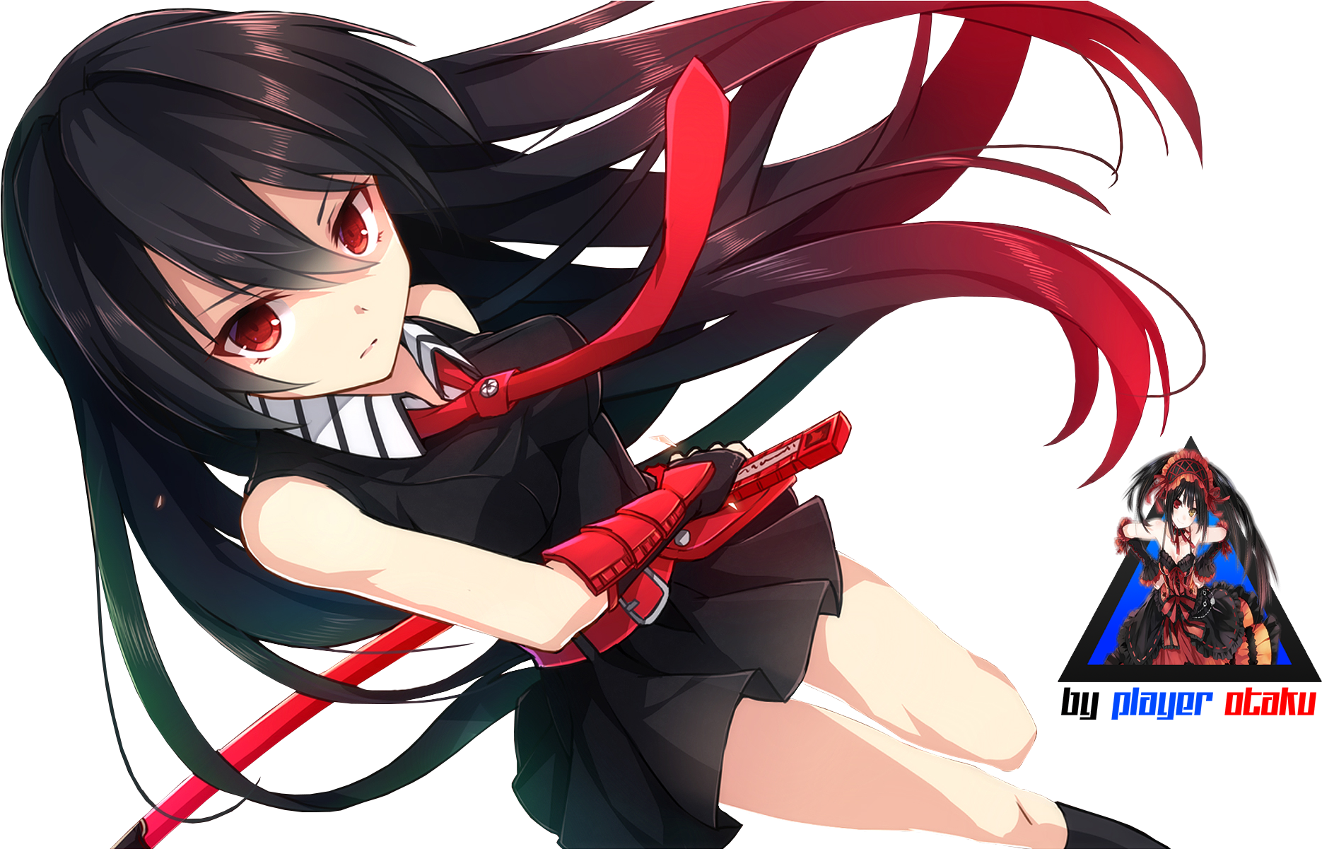 Akame Ga Kill Akame Render By Playerotaku-d850grh - Akame Ga Kill Akame Png Clipart (1870x1201), Png Download