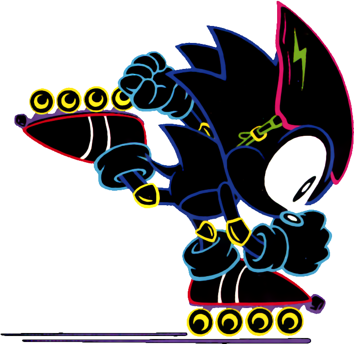 Qoo0 Sonic Colors Sonic Drift Sonic Chronicles - Sonic Xtreme Art Clipart (730x714), Png Download