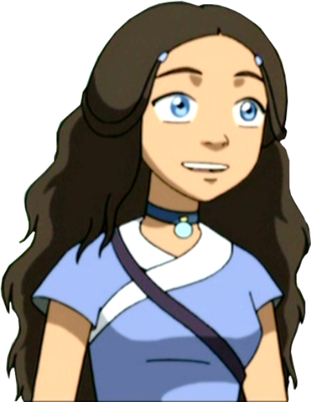 Katara Looking Happy-eqw142 - Avatar Katara Clipart (708x600), Png Download