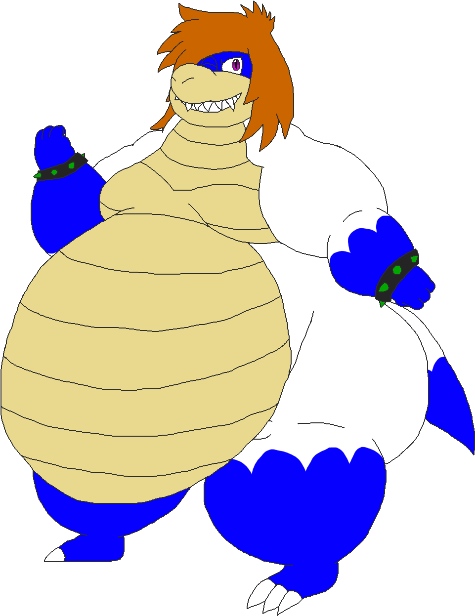 Fat Aidan Weasyl - Fat Aidan Clipart (972x1250), Png Download