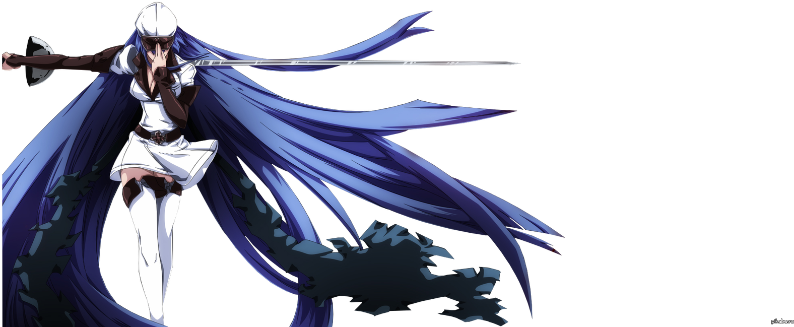 Tatsumi Akame Ga Kills , Png Download - Tatsumi E Esdeath Clipart (1576x649), Png Download