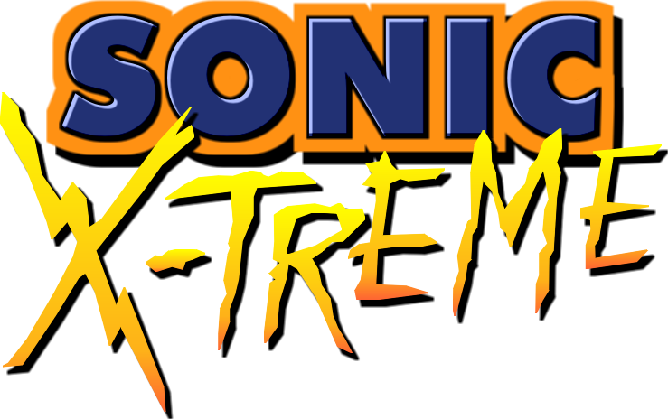 Sonic Xtreme Logo - Sonic X-treme Clipart (739x464), Png Download