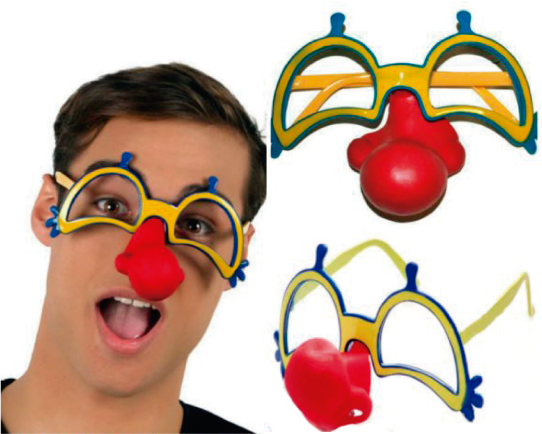 Anteojos Payaso Con Nariz - Clown Clipart (1080x1080), Png Download