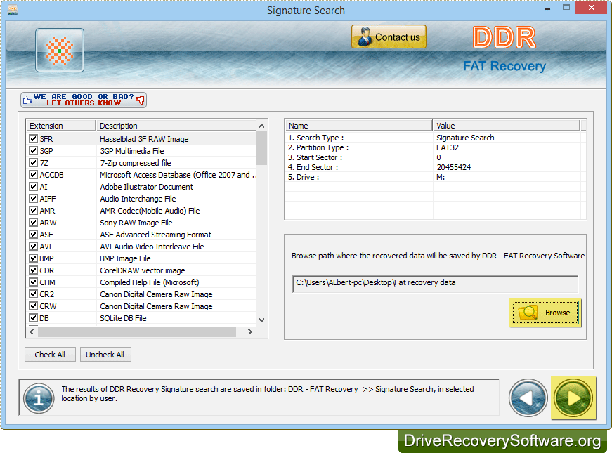 Browse Path To Save Recovered Data - Mory Recovery Sd Card Clipart (871x645), Png Download