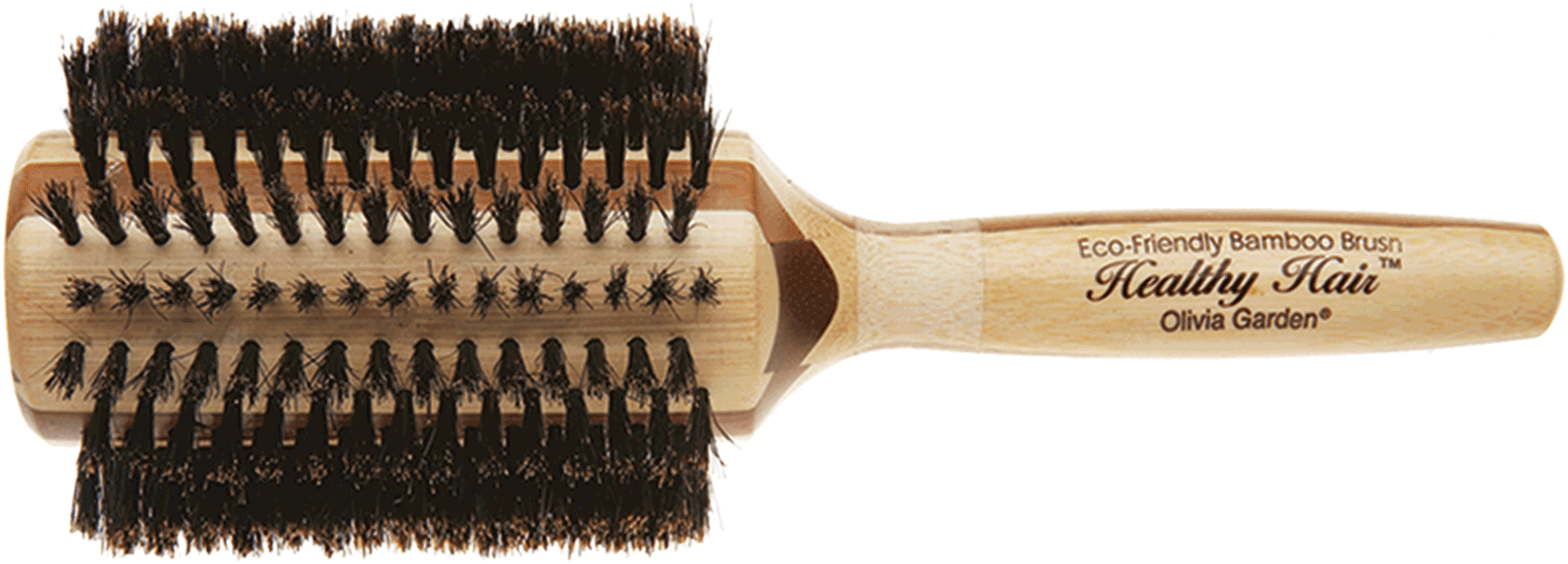 Round Boar Bristle Brush - Brush Clipart (1600x1600), Png Download