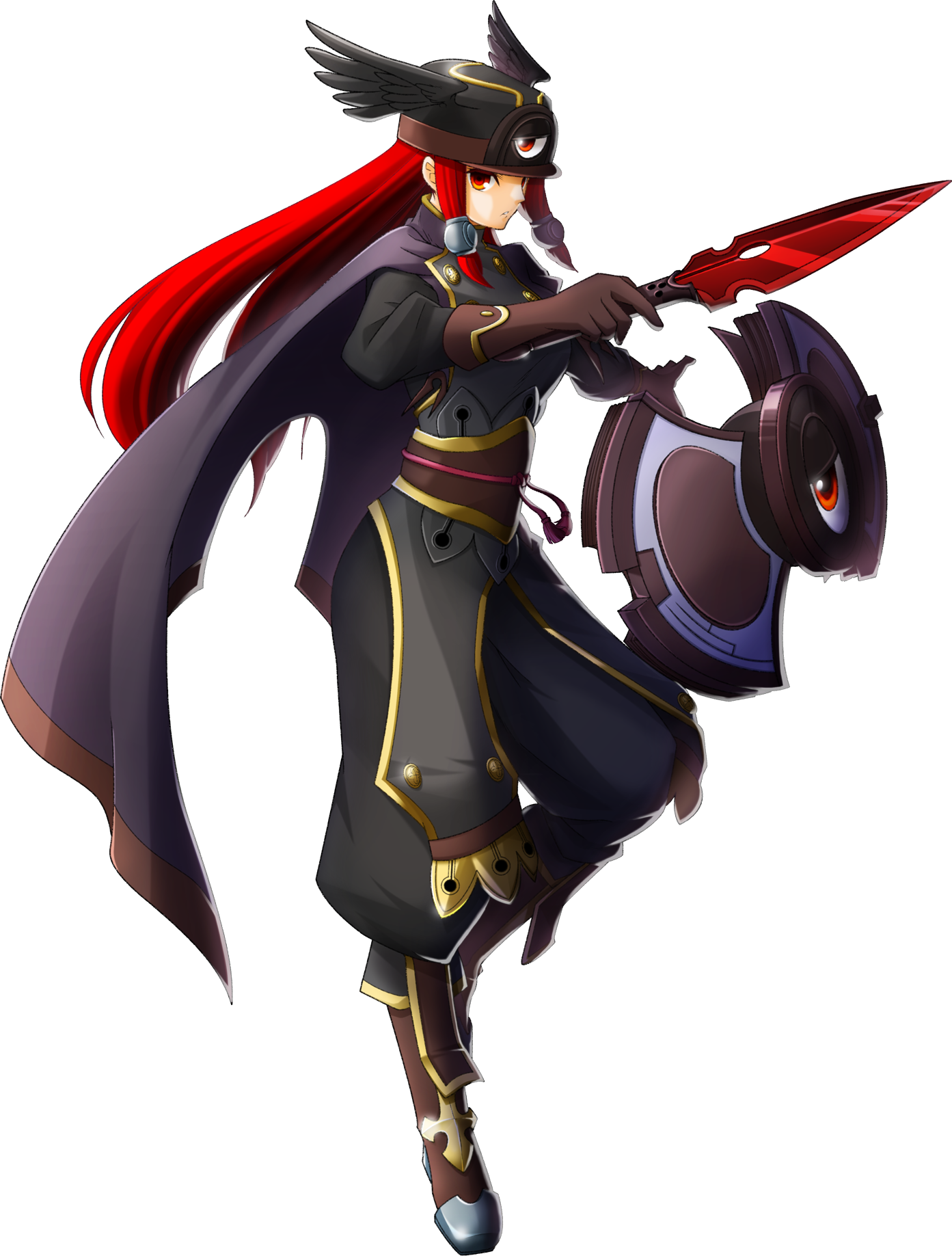 Vs - Blazblue Tsubaki Yayoi Clipart (1393x1837), Png Download