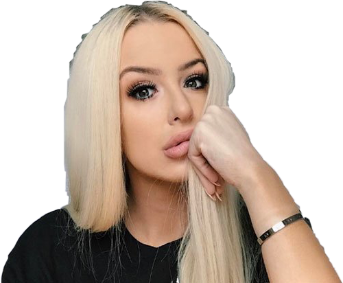 #t #ta #tan #tana #tanamongeau #freetoedit - James Charles With Wig Clipart (500x412), Png Download