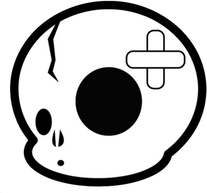 Baby Skull Head Clipart (800x600), Png Download